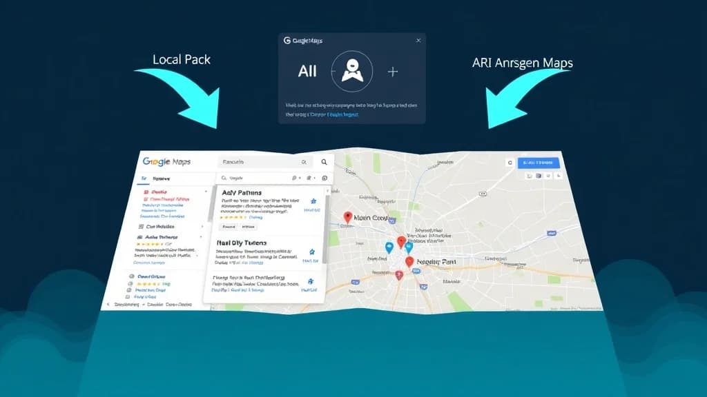 Google Maps local pack being reshaped by AI Overview panel