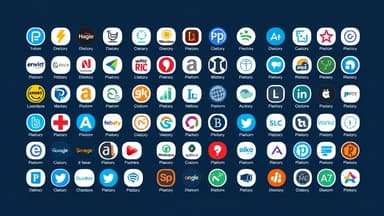 Grid of business directory logos organized by tier showing top platforms for local SEO citation building