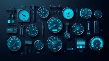 Array of digital tools for measuring AI search visibility
