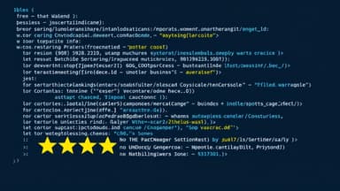 Code editor showing JSON-LD structured data markup for a local business with highlighted schema.org properties